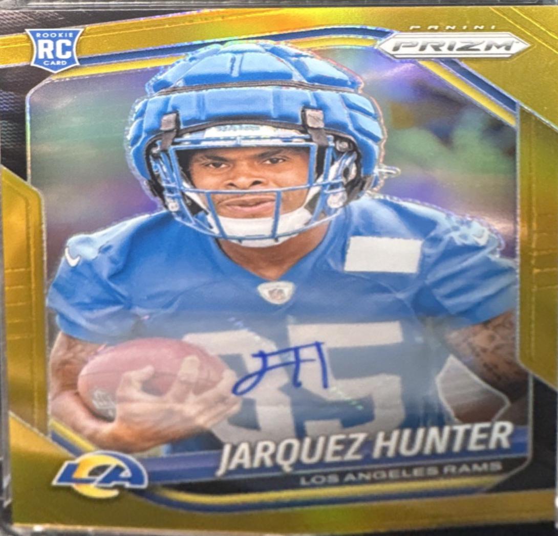 Jarquez Hunter [Autograph Gold] #353