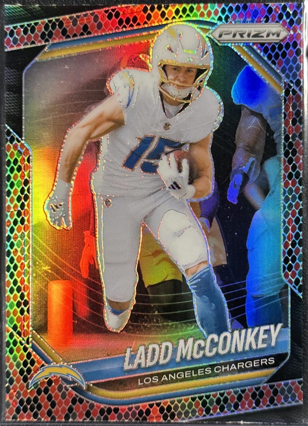 Ladd McConkey [Snakeskin] #18