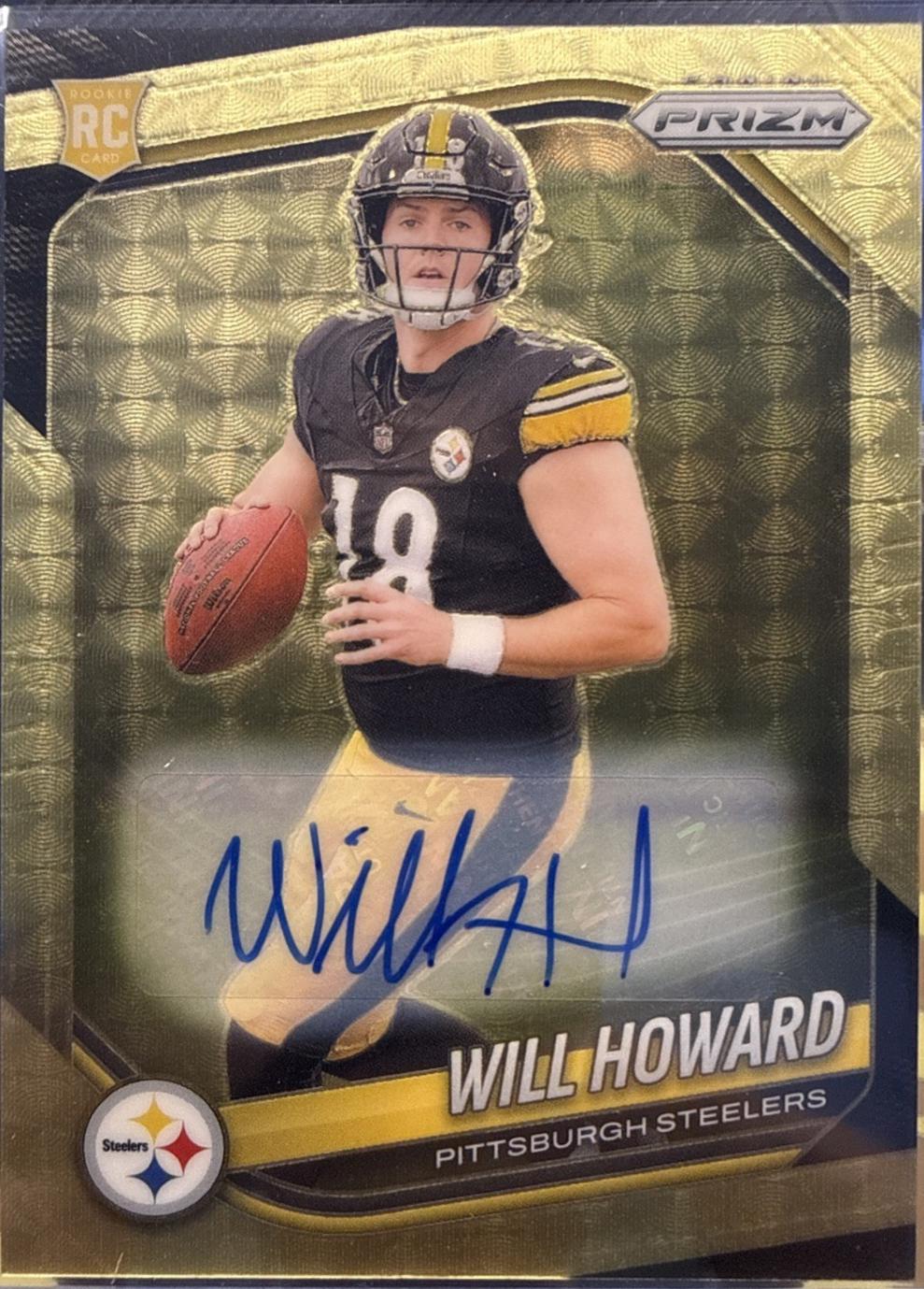Will Howard [Autograph Gold Vinyl] #367