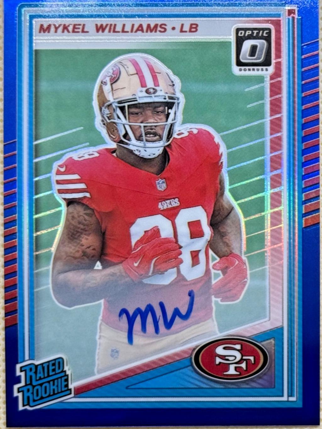 Mykel Williams [Blue RPS Autograph] #210