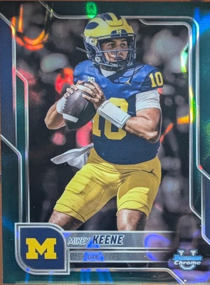 Mikey Keene [Green Lava Refractor] #184