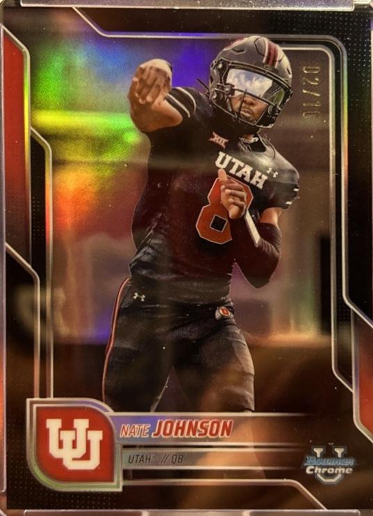 Nate Johnson [Black Refractor] #57