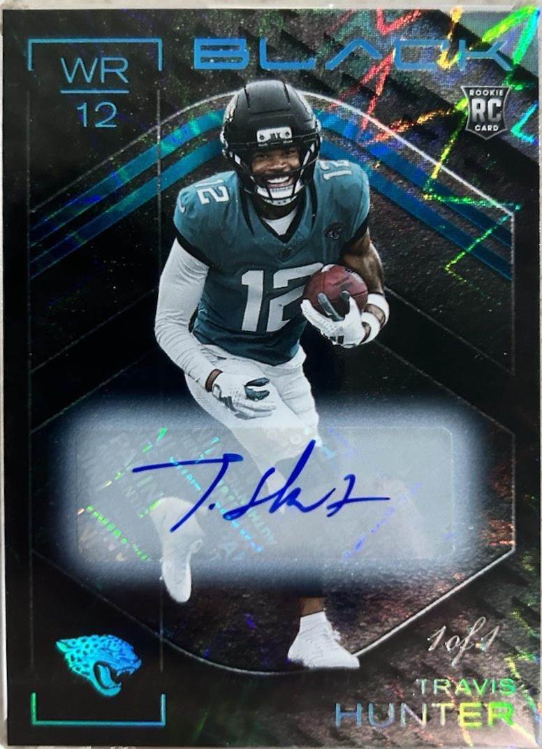 Travis Hunter [Platinum Rookie Autograph] #101