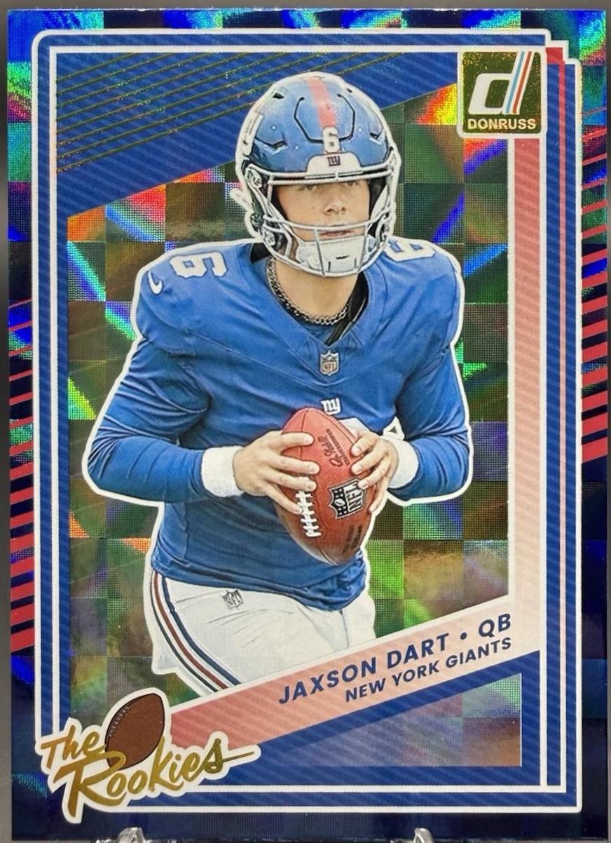 Jaxson Dart [Blue Checker] #2