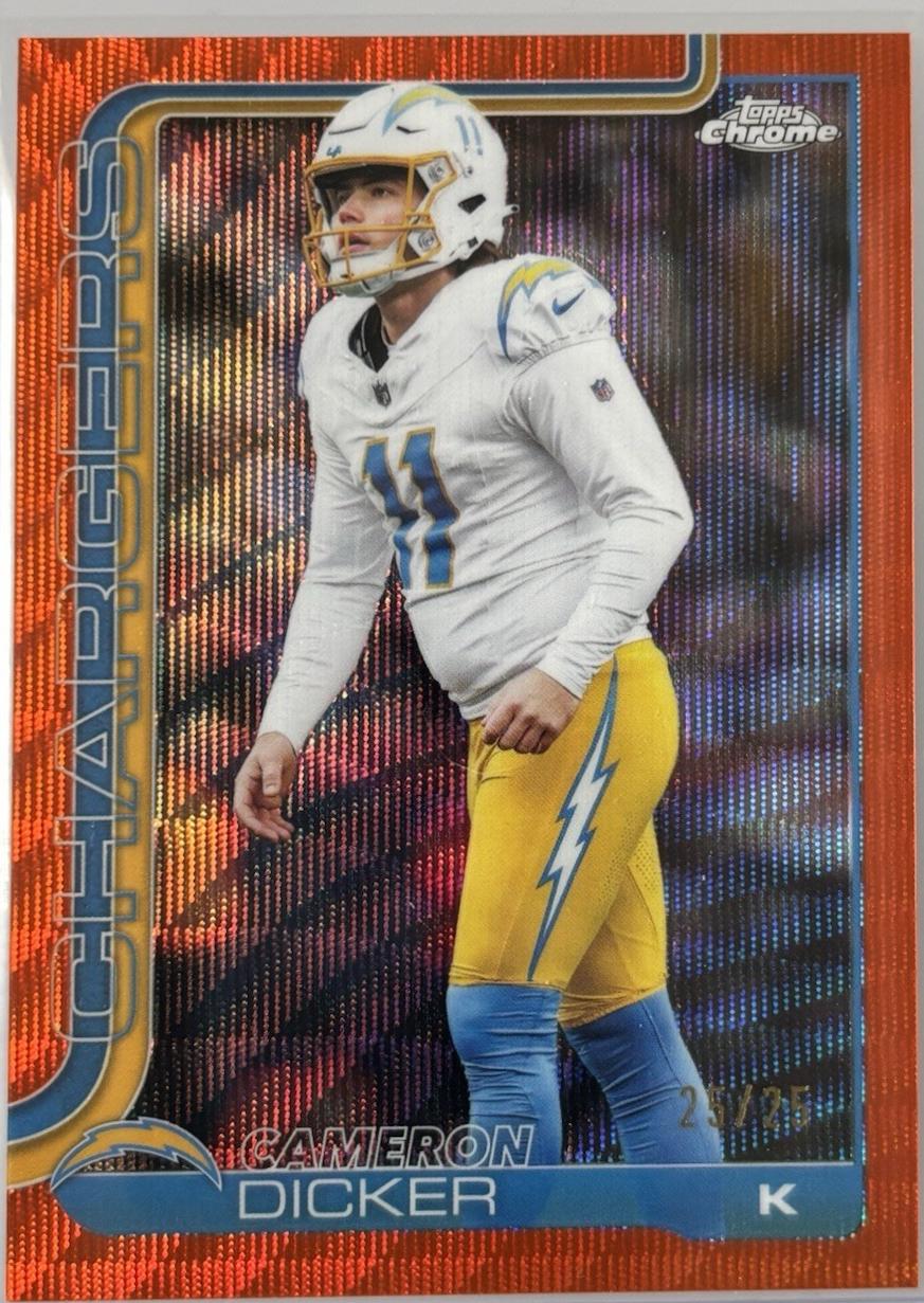 Cameron Dicker [Orange Wave Refractor] #162