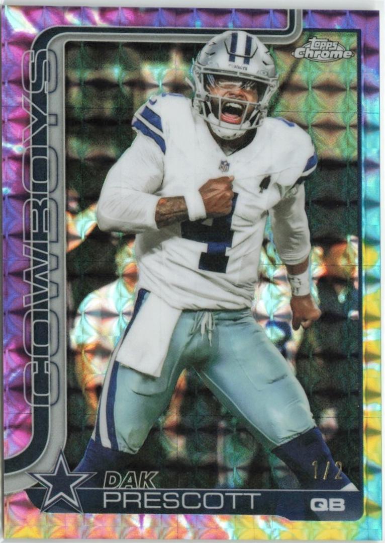 Dak Prescott [Tie Dye Geometric Refractor] #79