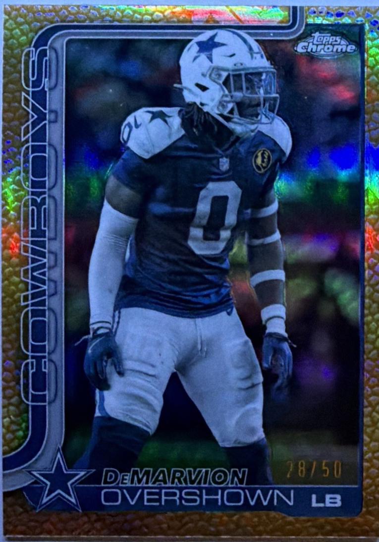 DeMarvion Overshown [Gold Refractor] #78