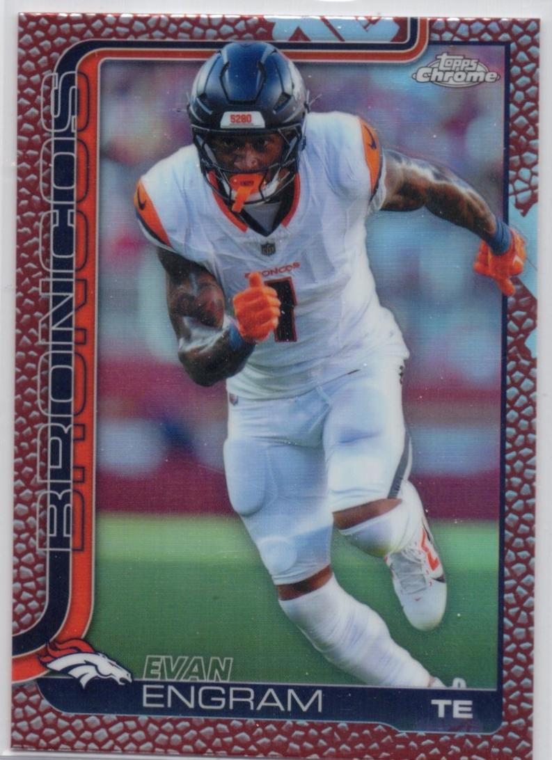 Evan Engram [Leather Refractor] #92