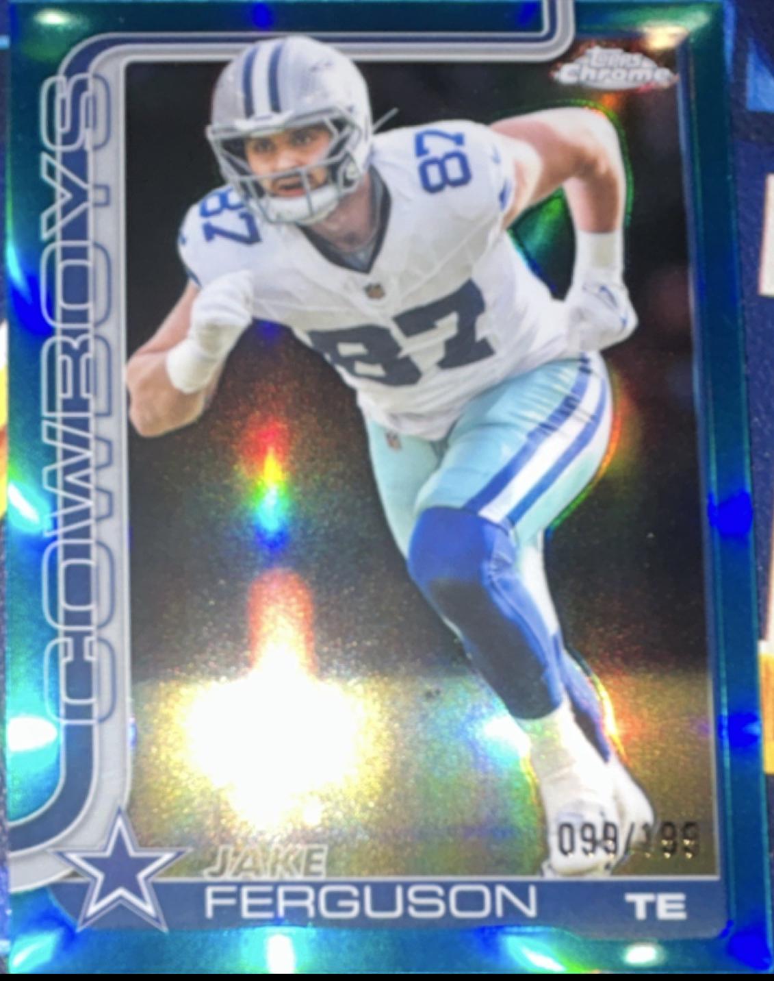 Jake Ferguson [Leather Blue] #75