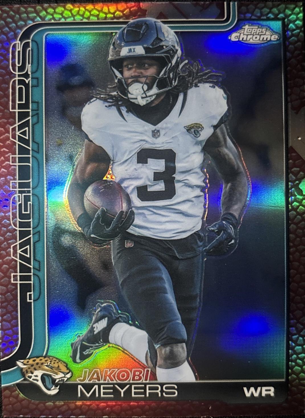Jakobi Meyers [Leather Refractor] #176