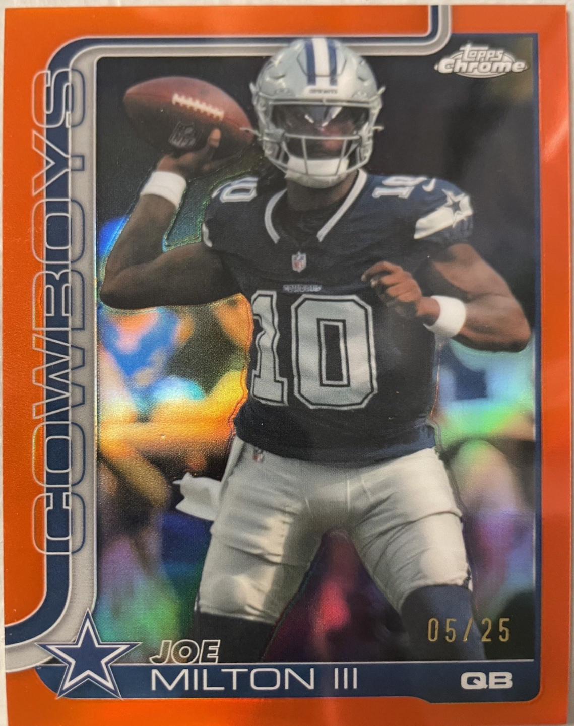 Joe Milton III [Leather Orange] #85