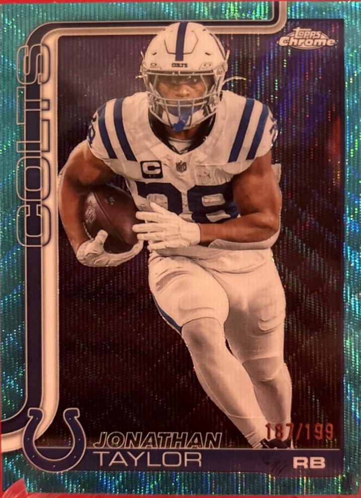 Jonathan Taylor [Aqua Wave Refractor] #130