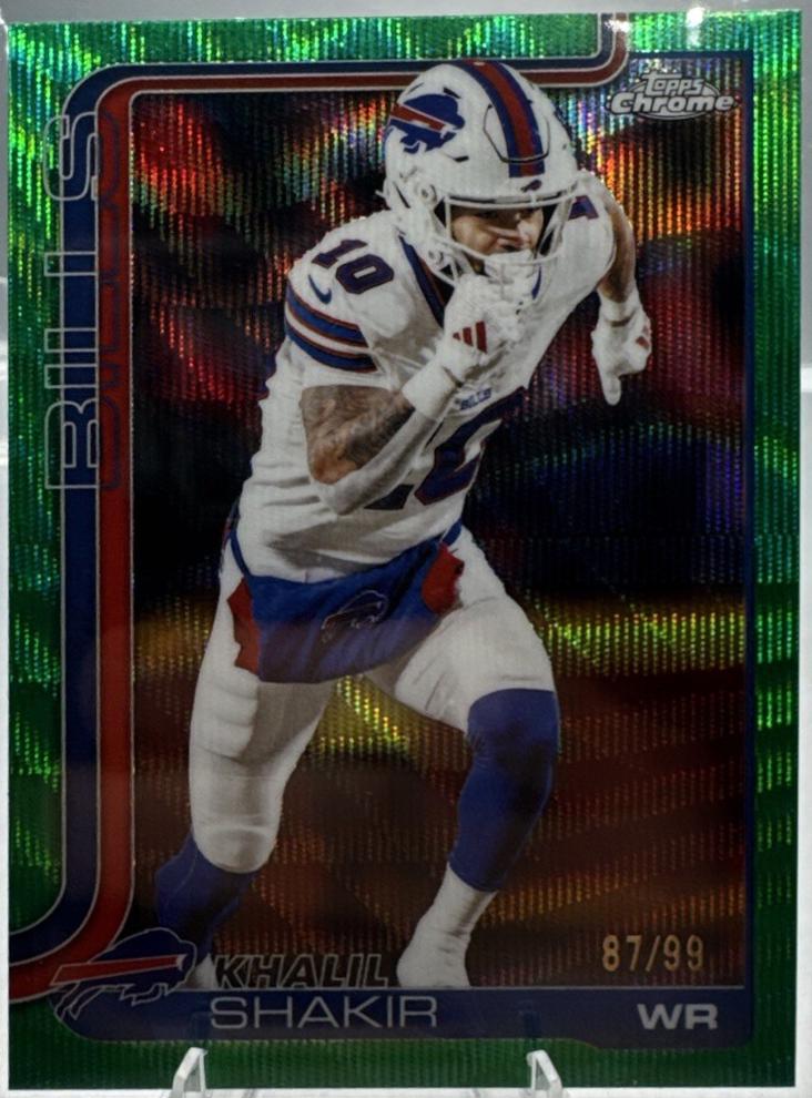Khalil Shakir [Green Wave Refractor] #32