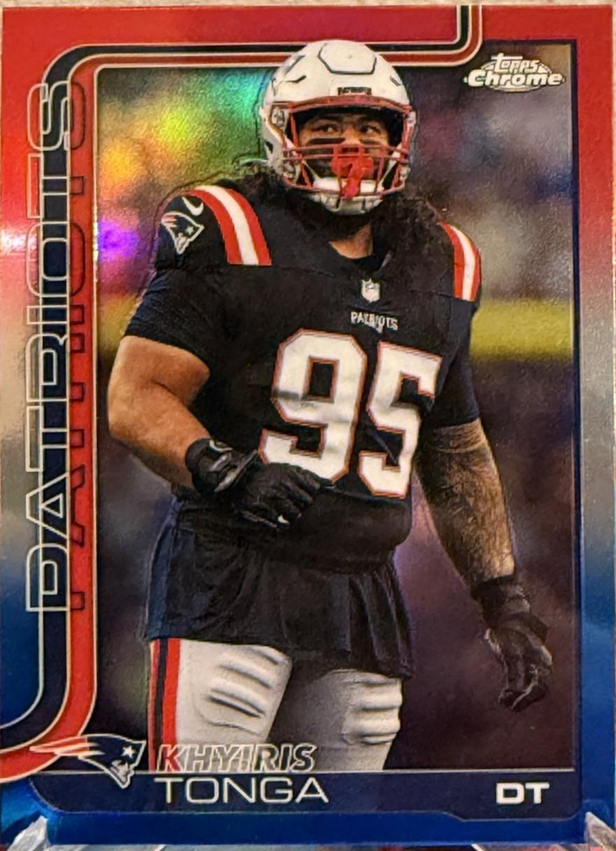 Khyiris Tonga [Red White Blue Refractor] #214