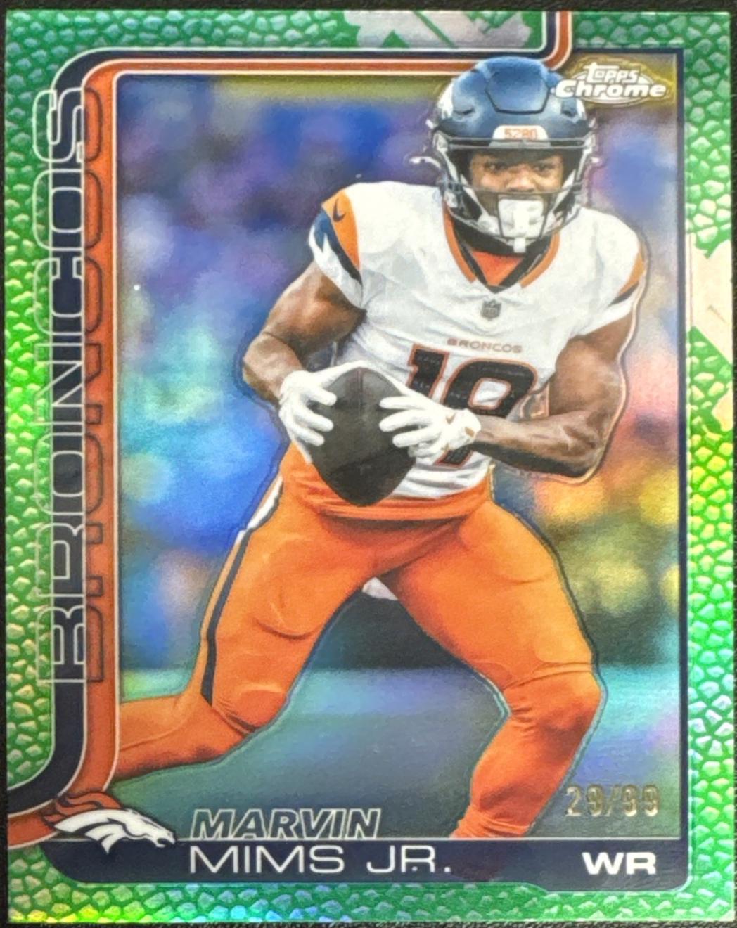 Marvin Mims Jr. [Green Refractor] #87