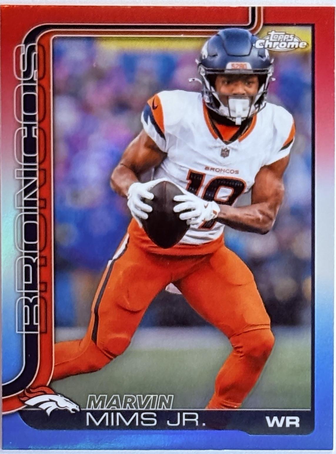 Marvin Mims Jr. [Red White Blue Refractor] #87