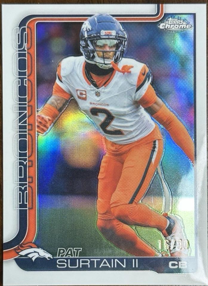 Pat Surtain II [White Refractor] #93