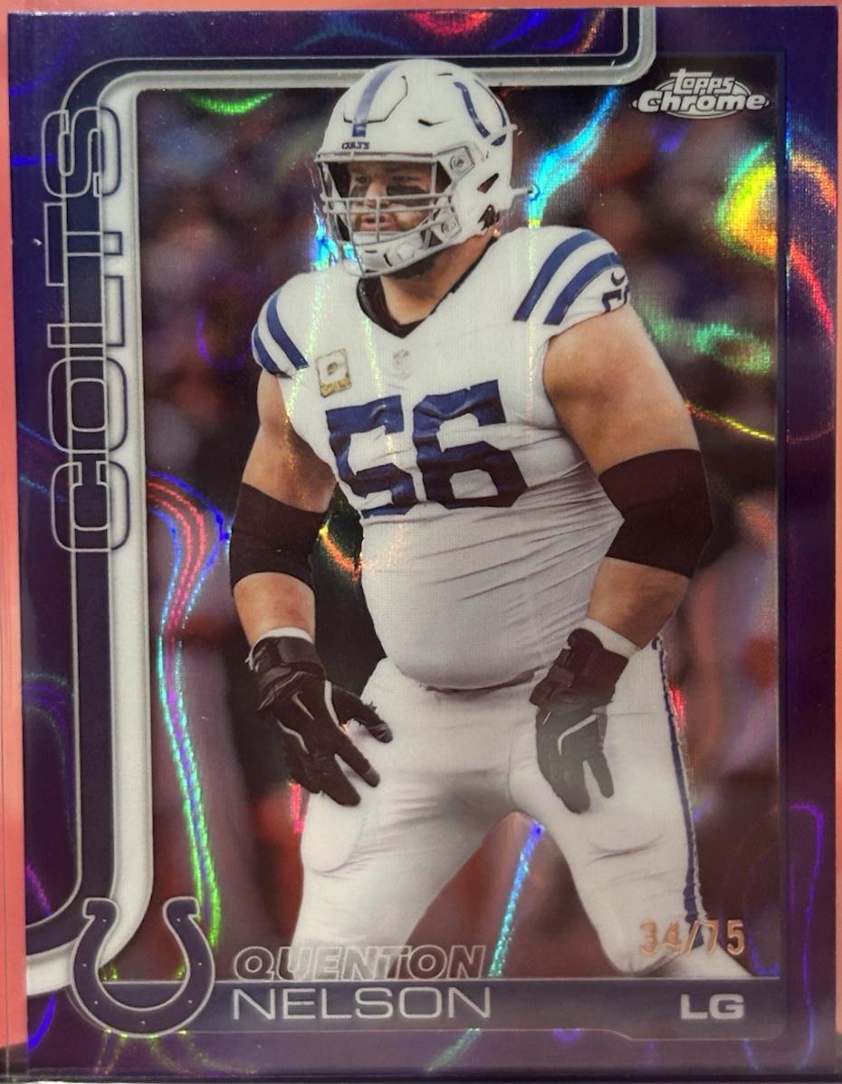 Quenton Nelson [Purple Lava] #144