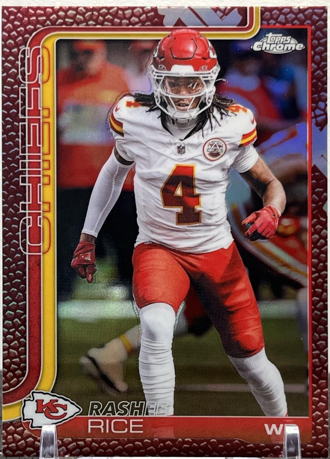 Rashee Rice [Leather Refractor] #147
