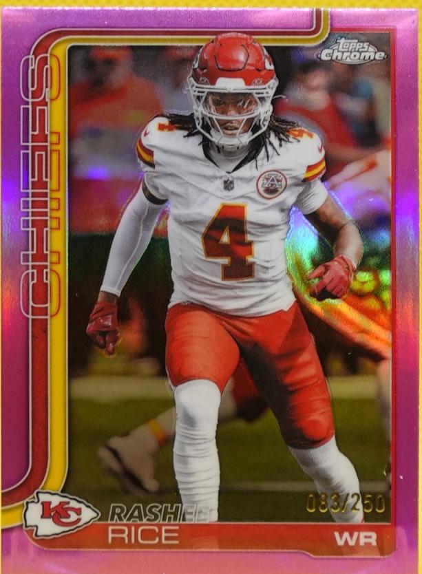 Rashee Rice [Pink Refractor] #147