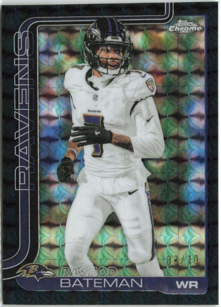 Rashod Bateman [Black Geometric Refractor] #21