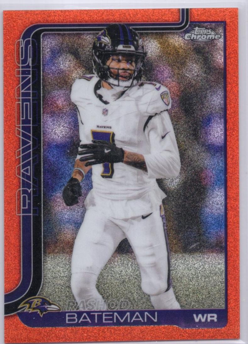 Rashod Bateman [Leather Orange] #21
