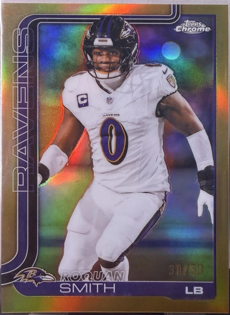 Roquan Smith [Gold Refractor] #27