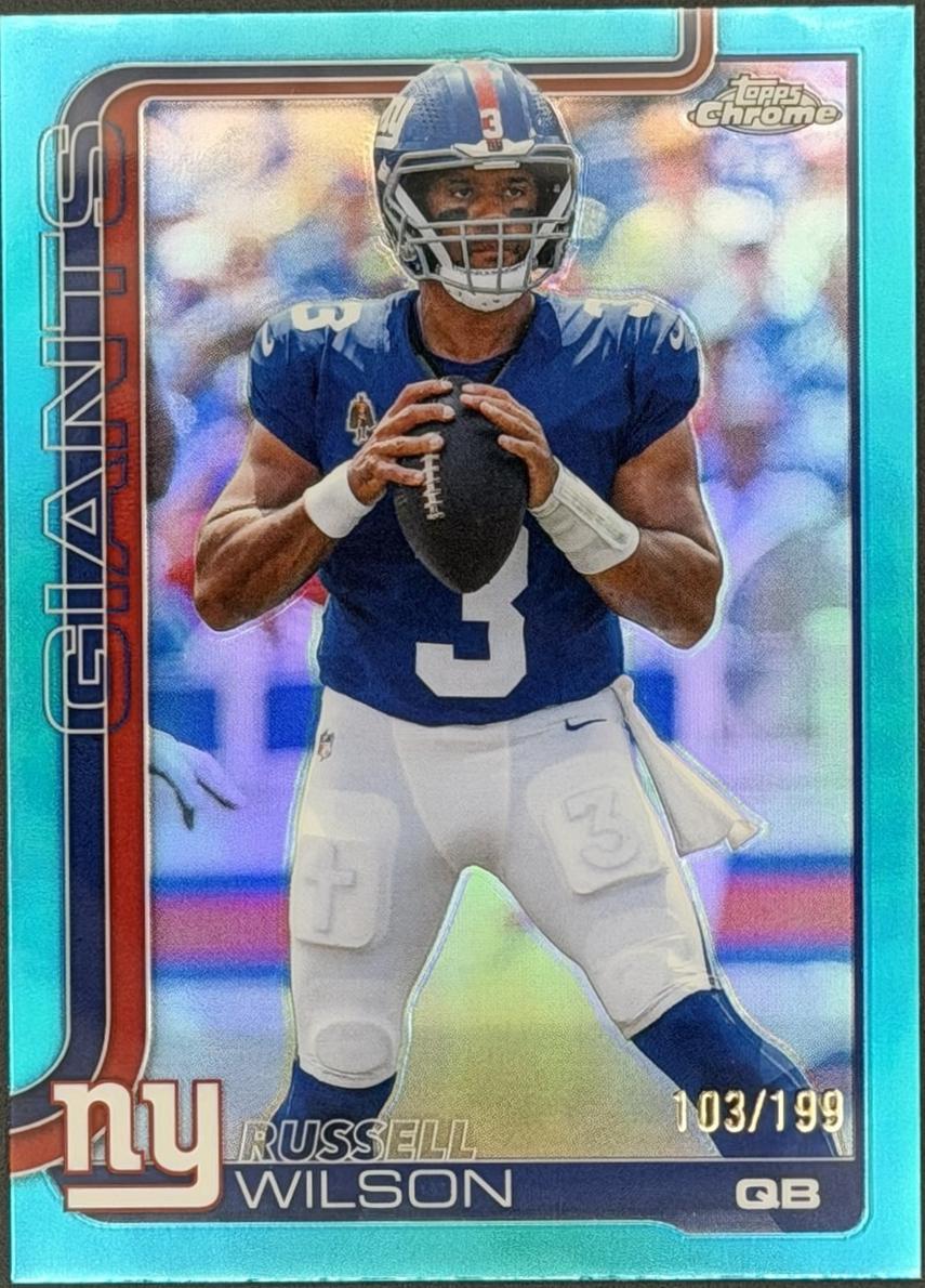 Russell Wilson [Aqua Refractor] #229