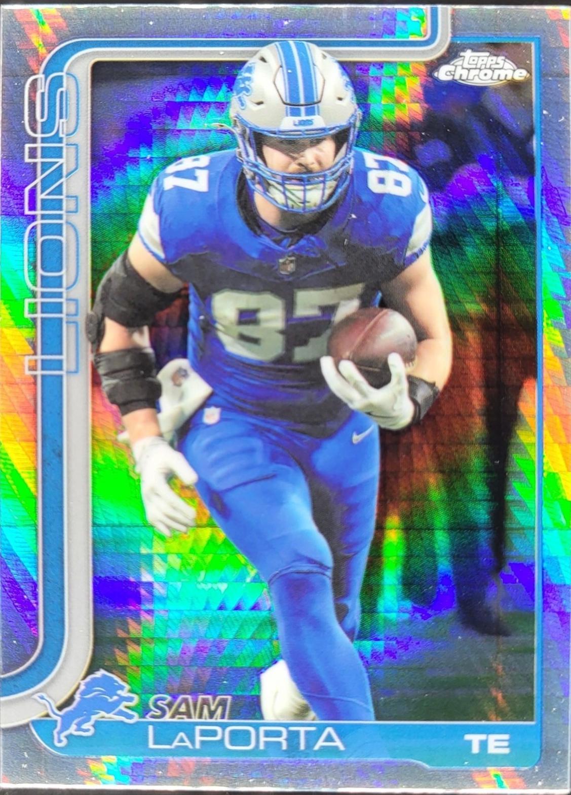 Sam LaPorta [Prism Refractor] #100