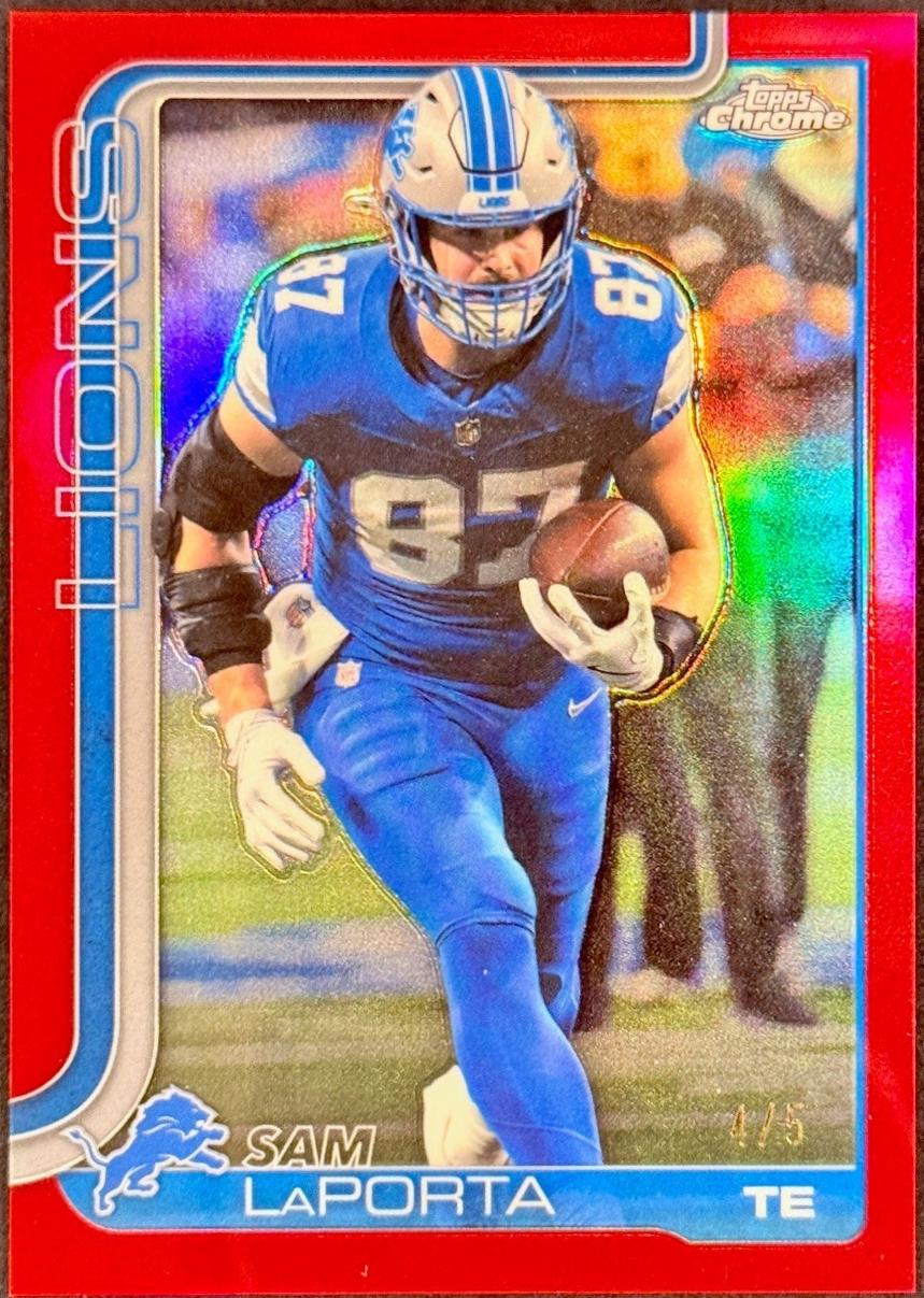 Sam LaPorta [Red Refractor] #100