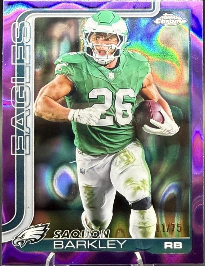 Saquon Barkley [Purple Lava] #248