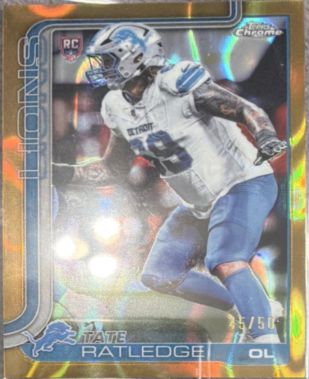 Tate Ratledge [Gold Wave Refractor] #383
