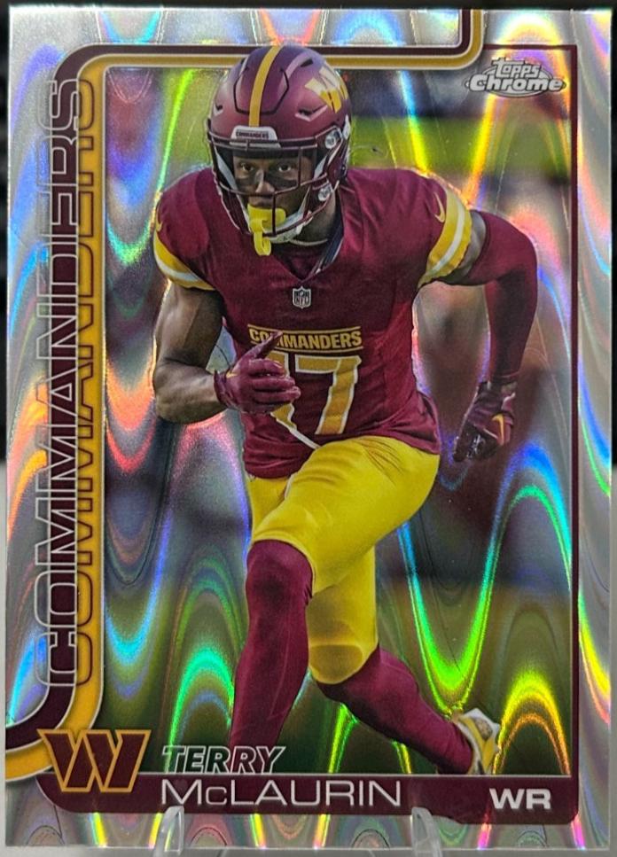 Terry McLaurin [Purple Wave Refractor] #208