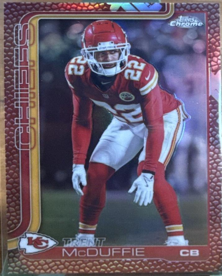 Trent McDuffie [Leather Refractor] #154