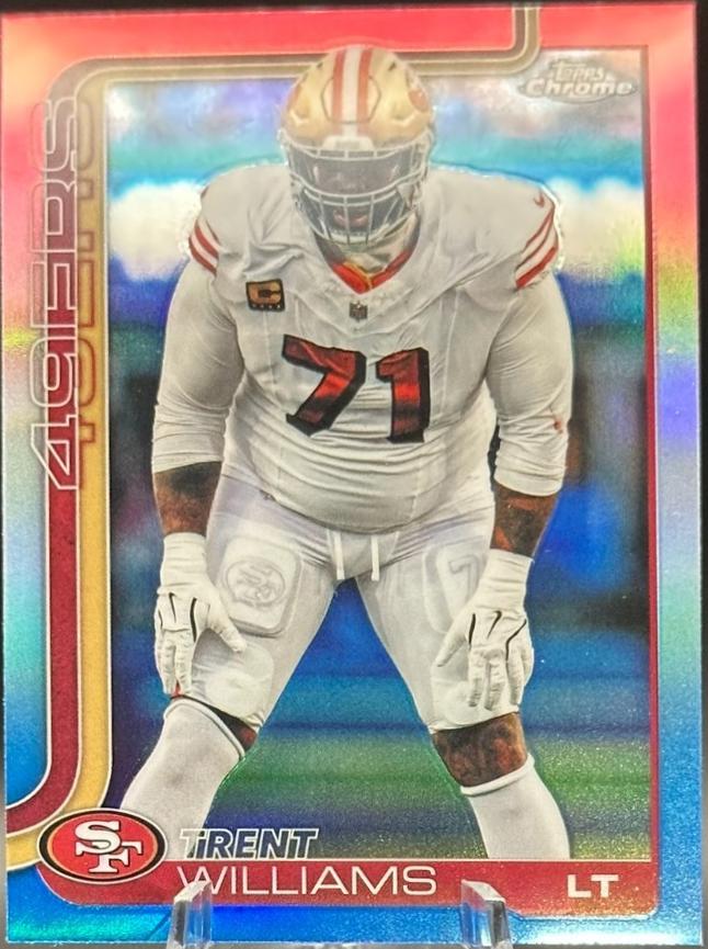 Trent Williams [Red White Blue Refractor] #265