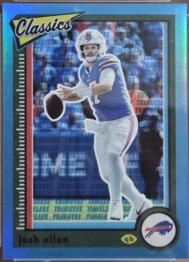 Josh Allen [Premium Timeless Tributes Blue] #9
