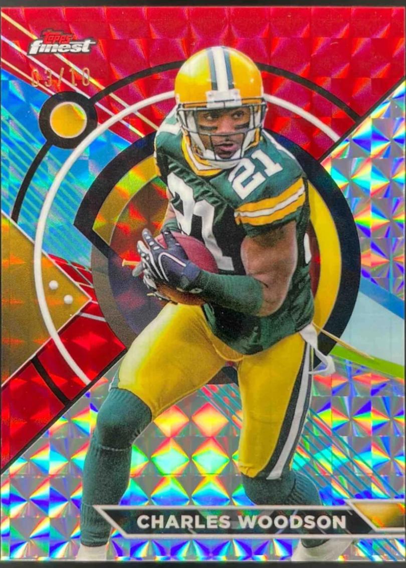 Charles Woodson [Red Geometric] #187