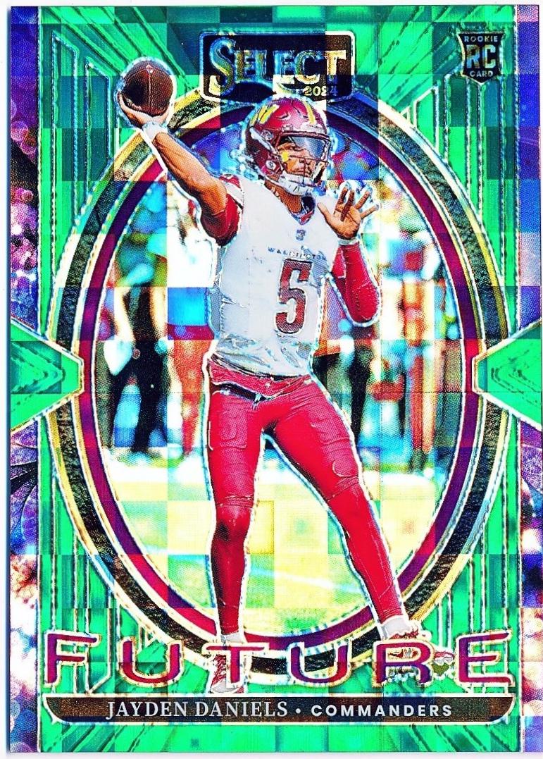 Jayden Daniels [Green Prizm] #4