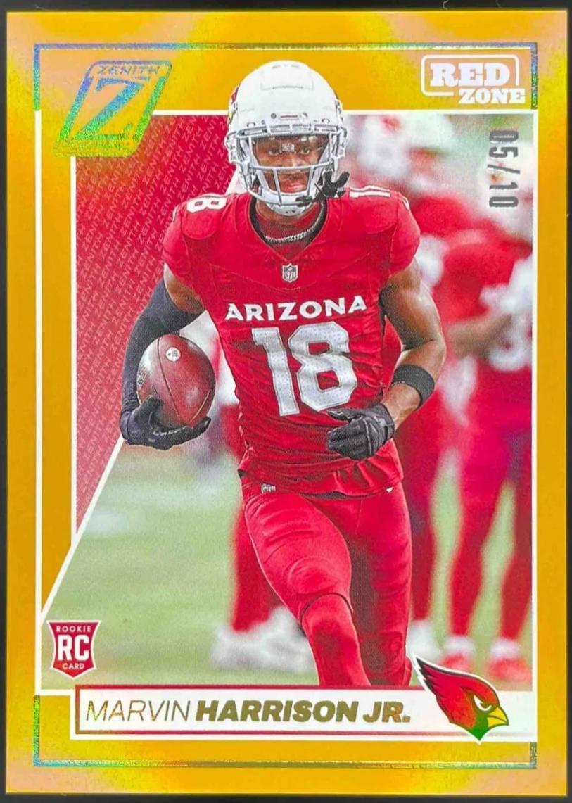 Marvin Harrison Jr. [Gold Red Zone] #176