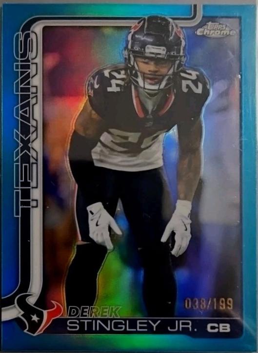 Derek Stingley Jr. [Aqua Refractor] #116