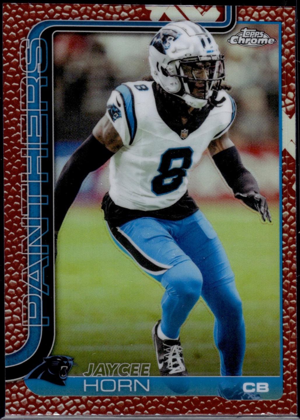 Jaycee Horn [Leather Refractor] #41