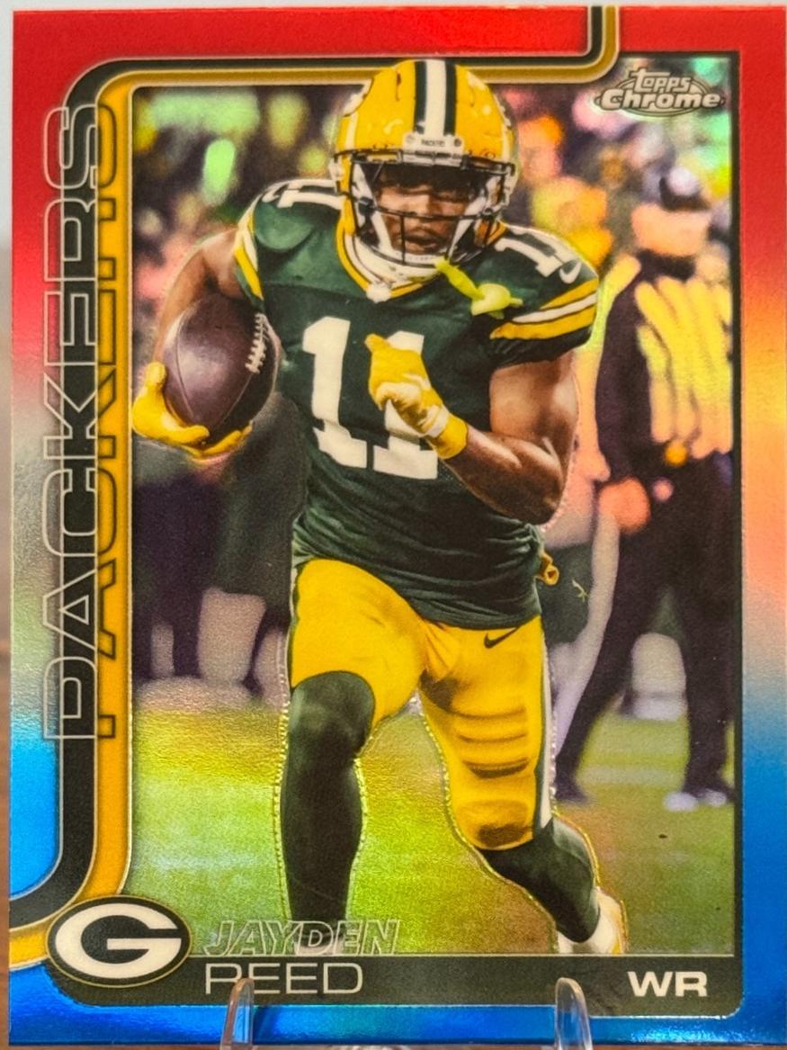 Jayden Reed [Red White Blue Refractor] #107