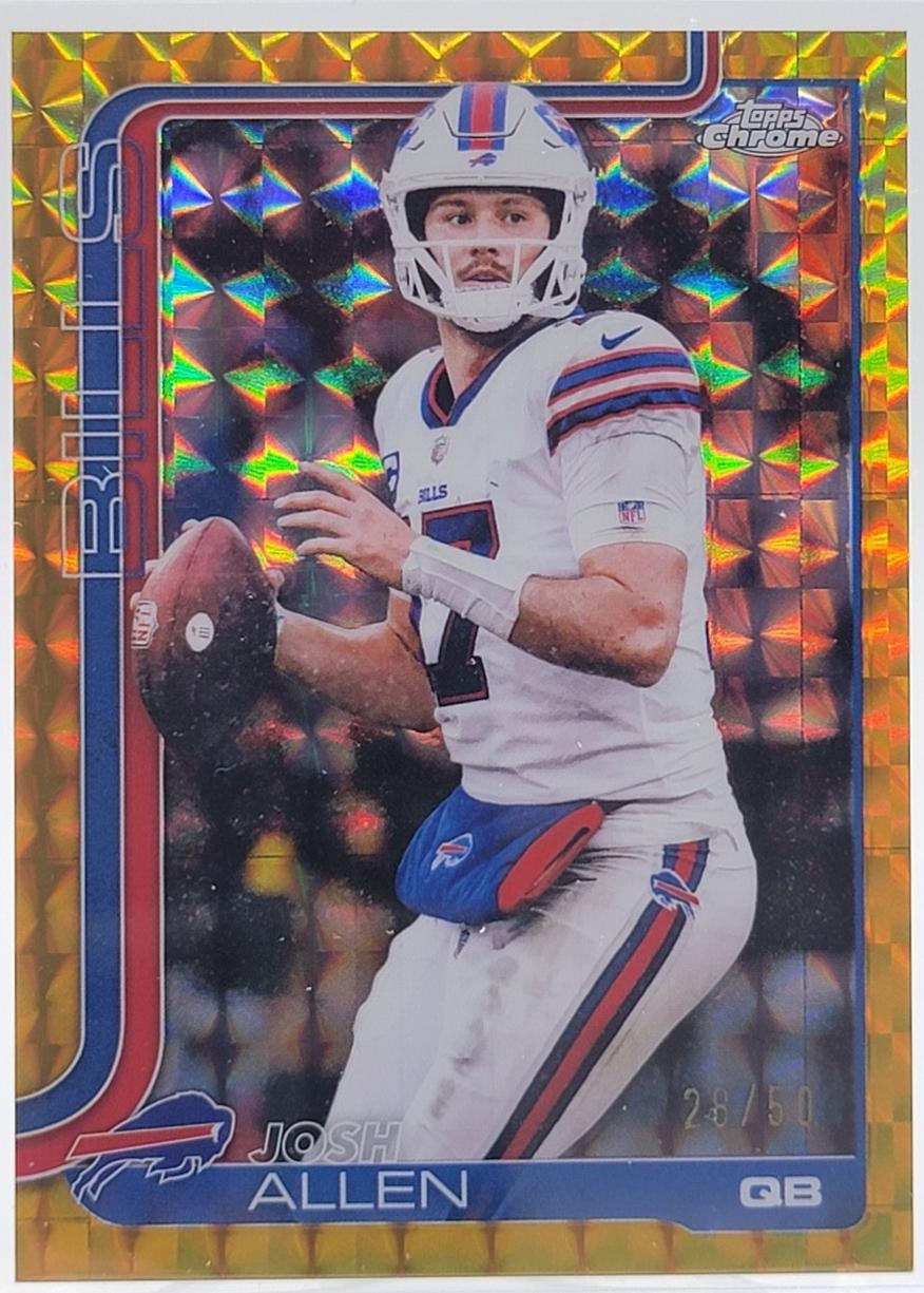 Josh Allen [Leather Gold] #34