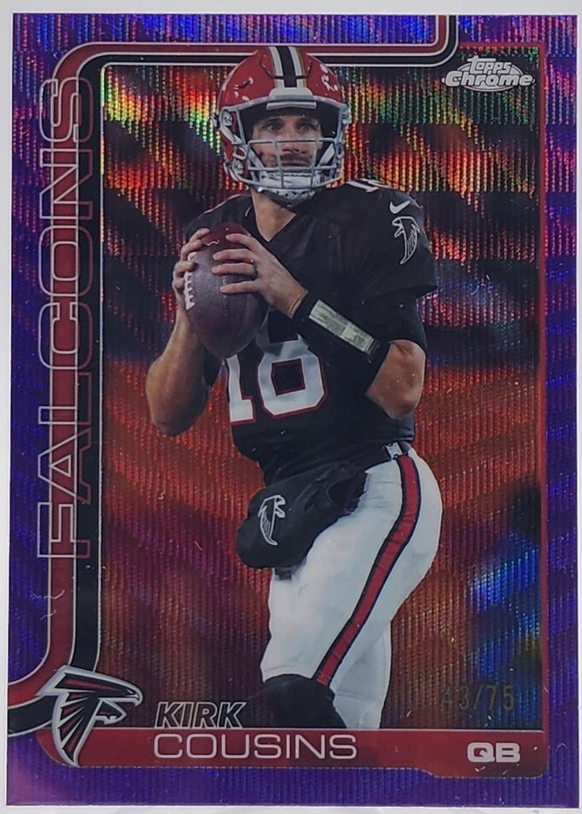 Kirk Cousins [Purple Wave Refractor] #13