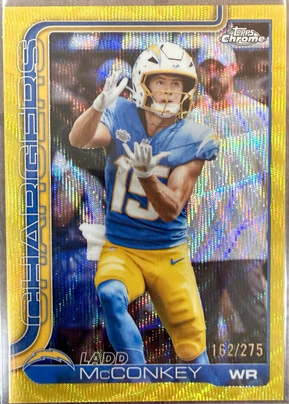 Ladd McConkey [Purple Wave Refractor] #156