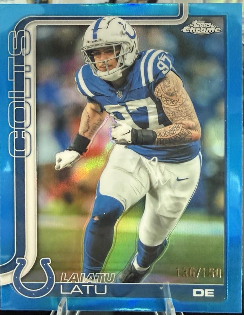Laiatu Latu [Blue Refractor] #128