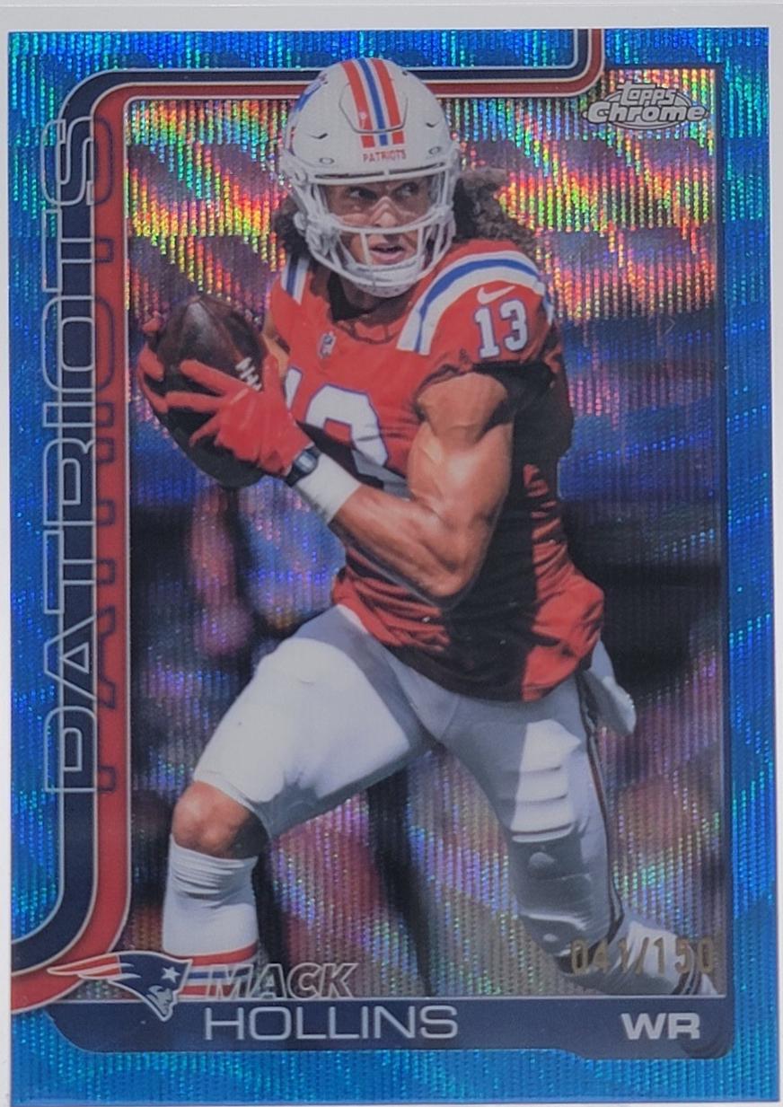 Mack Hollins [Blue Wave Refractor] #206