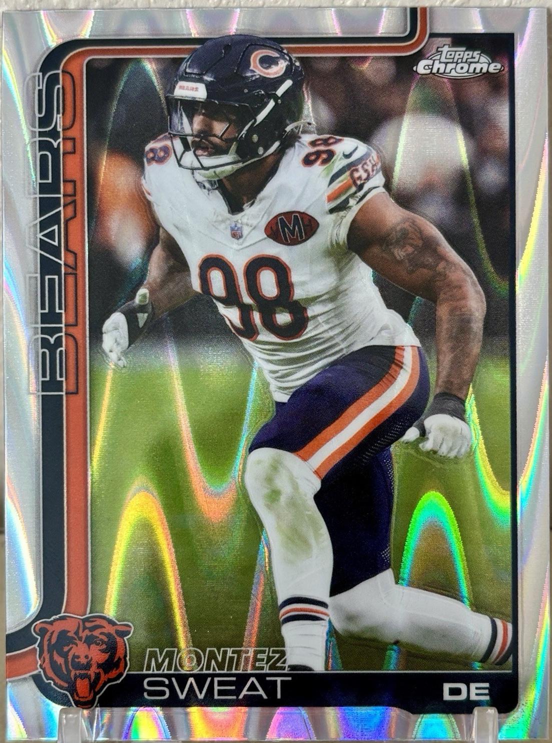 Montez Sweat [RayWave Refractor] #56