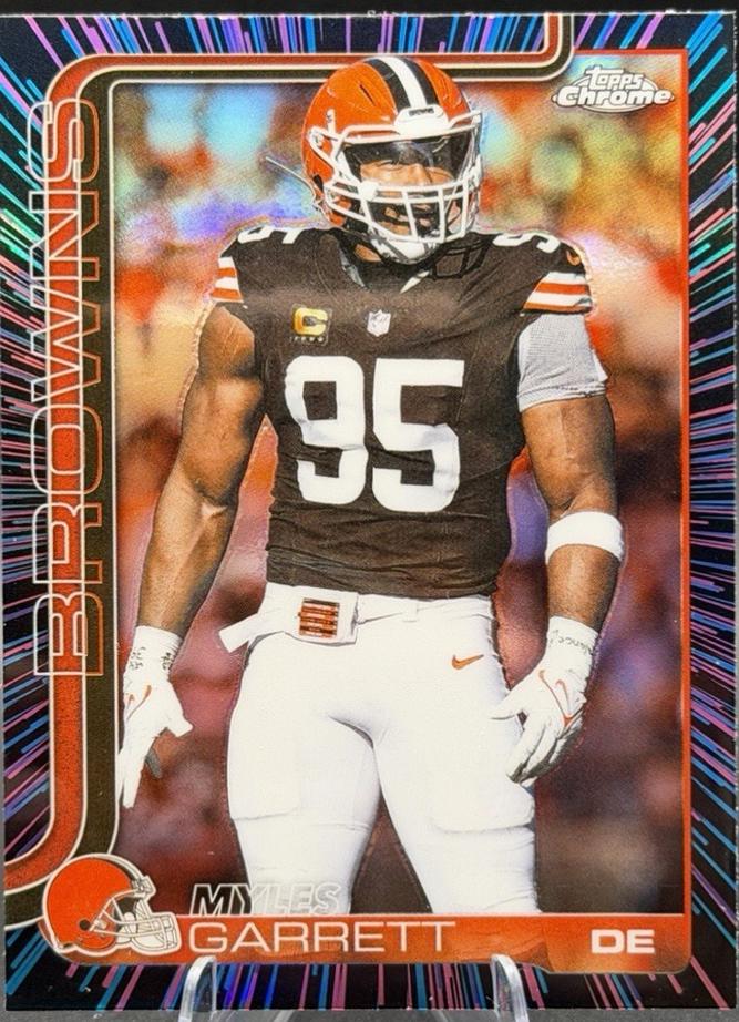 Myles Garrett [Neon Pulse Refractor] #70