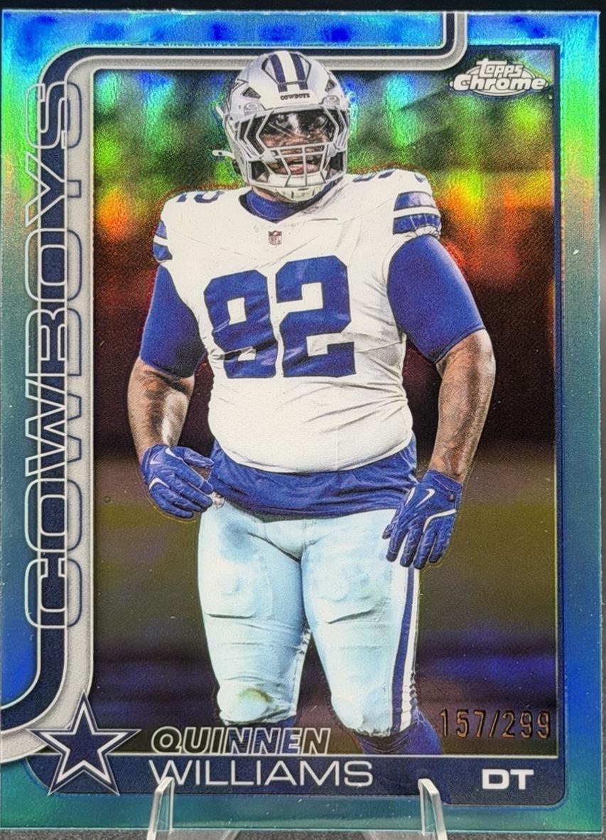 Quinnen Williams [Aqua Refractor] #72